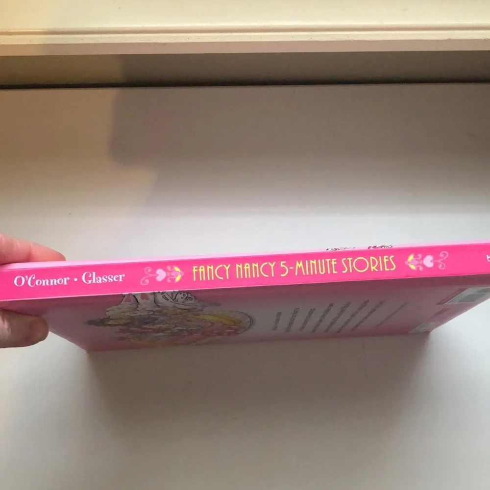 Fancy Nancy 5 Minute Stories Hardcover Book Story Reading Book